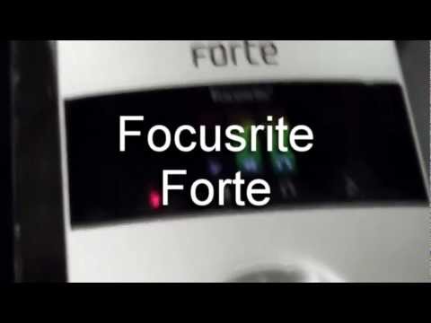 Focusrite Forte audio interface