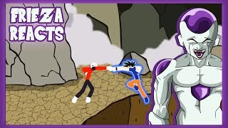 FRIEZA REACTS TO GOKU VS JIREN STICK FIGHT!!