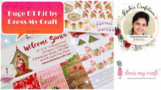 Dress My Craft DT kit reveal | Ruchi’s Crafeteria | Crafty Haul