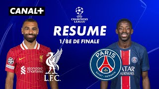 Le Résumé De Liverpool Psg - Ligue Des Champions 2024-25 18E De Finale Retour