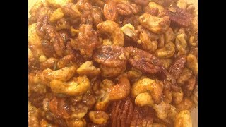 Chipotle Roasted Nuts With Rosemary