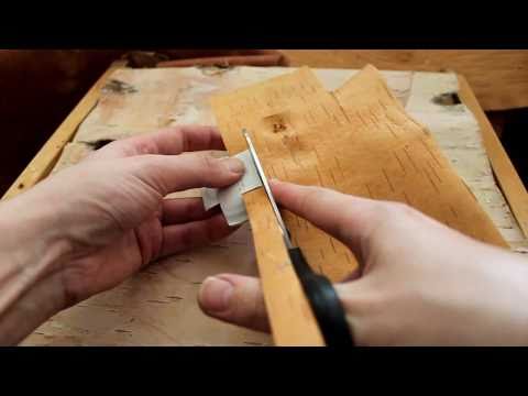 Плетение из бересты видео