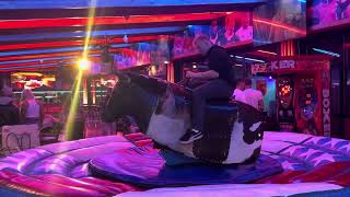 Machinecal Bull 🐂 Riding Highlights #Bullriding #Foryou #Foryou #Spain #Benidormbeach #Rodeo