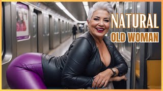 Natural Older Women Over 60 💄 Fashion Tips Review (Part 73) #Naturalwoman #Over60