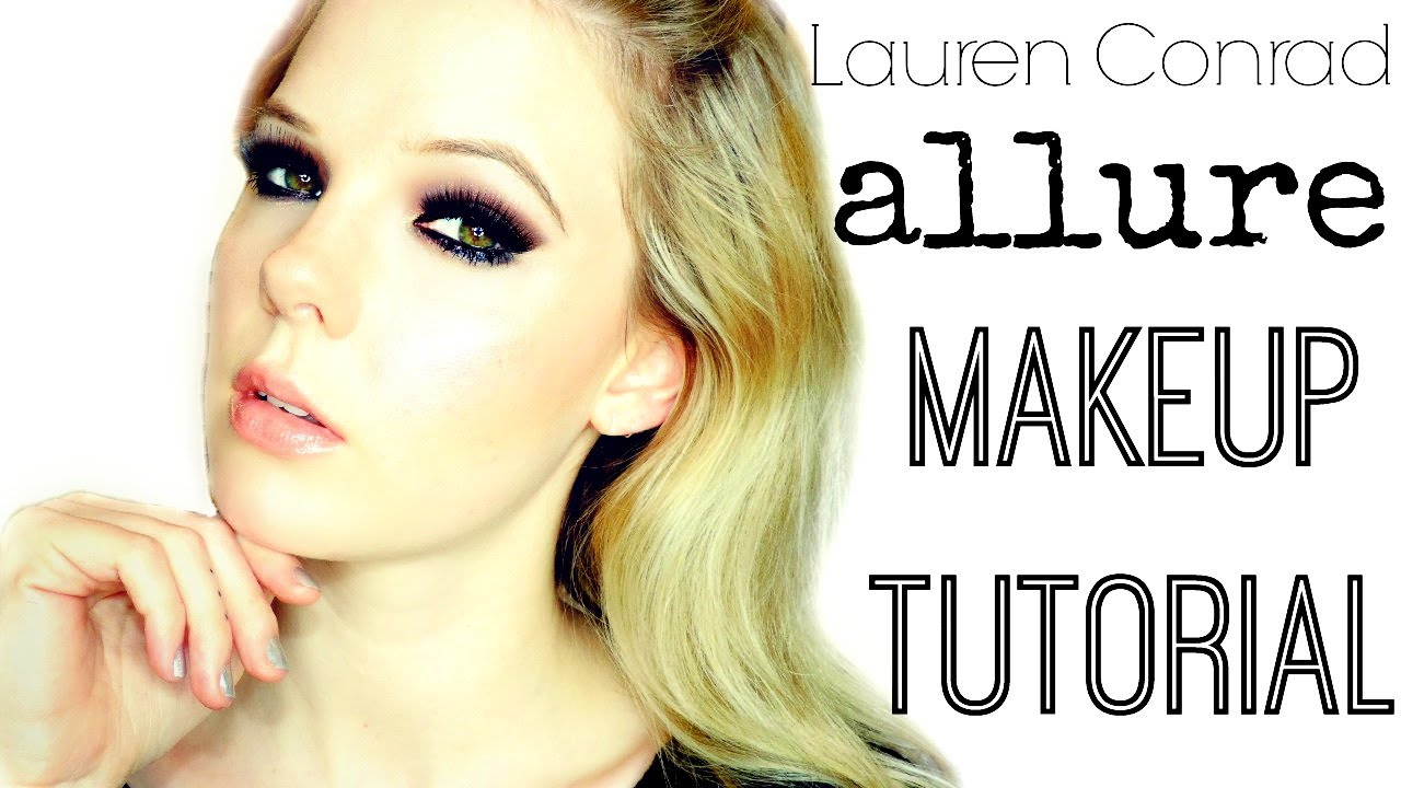 LAUREN CONRAD Allure Magazine Cover Makeup Tutorial - YouTube