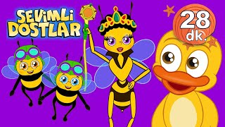 🐝🍯💛Arı Vız Vız Vız💛🍯🐝 |Sevimli Dostlar Bebek Şarkıları|Çocuk şarkıları | Adiseba