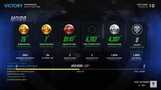 Total Mayhem is inSANE!!!!! #PS4Share #Overwatch #Moira Overwatch: Origins Edition