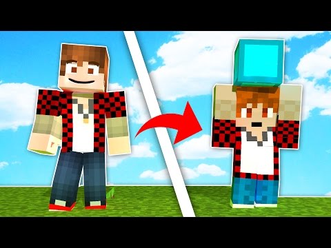 FUNNY TROLL SKIN IN MINECRAFT! (Skybounds Skyblock)