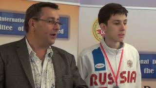 Firlej 2019. 5th European Draughts-100 Disabilities Ch. Closing ceremony - Rapid U23 Boys 5
