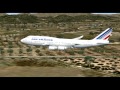 FSX-HD LANDING AT IBIZA (LEIB) PMDG 747-400 AF