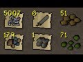 Loot From 5000 Fossil Island Wyverns