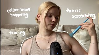Asmr Body Triggers Collarbone Tapping, Tracing, Fabric Scratching