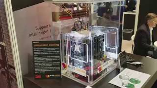 my interview with der8auer about his 3m novec cooled pc at gamescom 2017