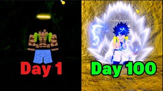 Spending 100 Days As Gogeta In Dbog