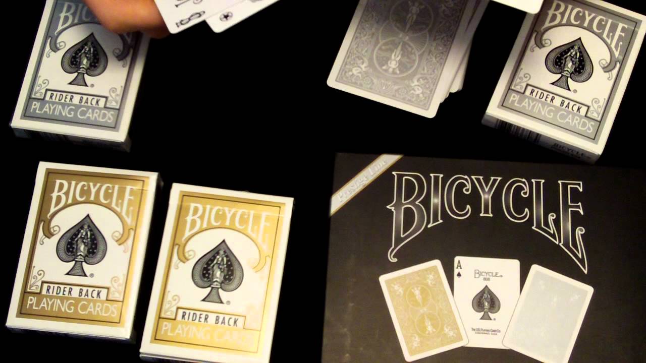 Bicycle Gold And Silver Collection Set Deck Review Youtube Bicycle Gold And Silver Collection Set Deck Review Youtube