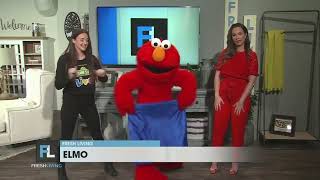Elmo Makes A Special Appearance On Fresh Living