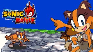 Sticks The Badger In Sonic Battle - Mod By Plusultra4524