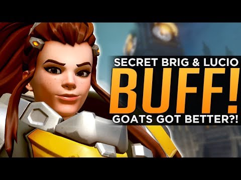 Overwatch: Secret Brigitte & Lucio BUFF! - GOATS Got BETTER?!
