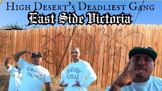 The Hometown Gang East Side Victoria X3 Seen Crossed Out By An Unknown Chicano Street Gang Dlax3