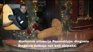 Kuriozinė Situacija Panevėžyje Dingusio Meškino Ieškojo Net Keli Ekipažai