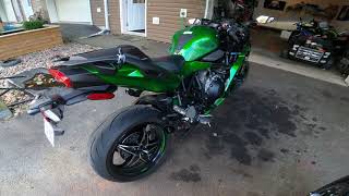 Kawasaki Ninja H2 Sx Se Coffman Exhaust Sound Clip