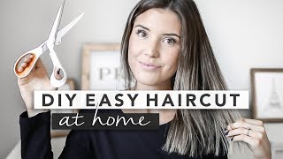 DIY Haircut - How I Cut My Hair at Home | by Erin Elizabeth
