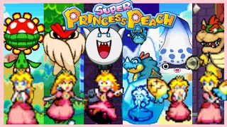 Super Princess Peach - All Bosses