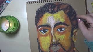 Soyut Portre Çizimi, Abstract Portrait Painting Resim Günlükleri
