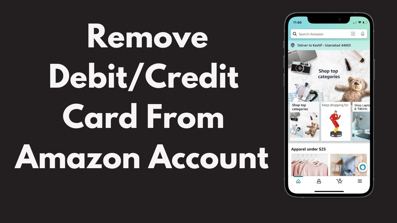 How to Remove Debit/Credit Card From Amazon Account How to Remove Debit/Credit Card From Amazon Account