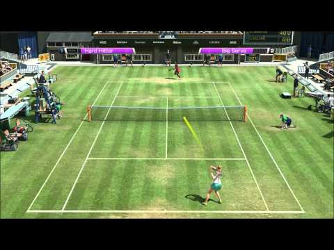 Virtua テニス 4 - マリア シャラポワ vs ビーナス（ヴィーナス） ウィリアムズ - long game