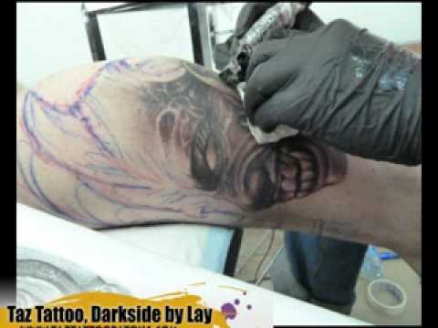 Taz Tattoo Darkside by Lay.wmv