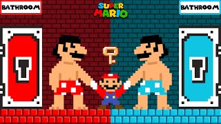 Doki Mario Mario And Super Mario Odyssey Key Door Hot Vs Cold Challenge Bathroom