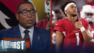 Cris Carter has concerns for Kyler Murray after preseason loss to Raiders | NFL | FIRST THINGS FIRST