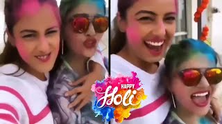 Rubina Dilaik Ne Khela Holi Apne Bestfriend Shristi Rode K Saath Aur Machaya Dhoom.