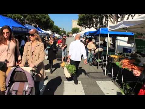 Hyatt Regency Century Plaza Visits the Santa Monica Farmer’s Market