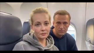 Возвращение Алексея Навального В Россию 17/01/2021. Рейс 