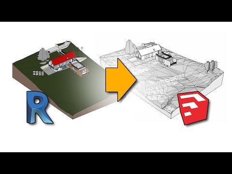 Revit to SketchUp workflow (in less than 4 minutes)