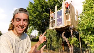 Wir Bauen Unser Traum Baumhaus Aus Paletten