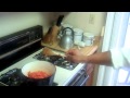 Singing Chef-Roasted Red Pepper tomato basil Soup-Ep 1