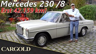 Mercedes 230 Strich 8, 1969, Über 40 Jahre In 1. Hand! Sensationell! Erstlack, Originale 42.159 Km!