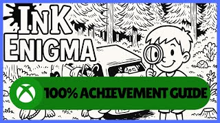 Ink Enigma Hidden Object Challenges 100% Achievement Walkthrough