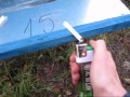 Tratament anti Varroa la stupii cu fund de plasa.wmv