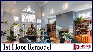 Before & After Remodel of Kitchen, Great Room & Masterbath