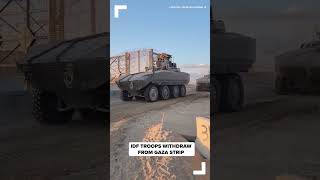 Video Idf Troops Withdraw From Gaza Strip