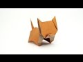 Origami Chat (page 1). YouTube Bird Video Tutorials