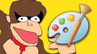 SMASH 4 IN MICROSOFT PAINT 2!