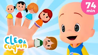 Finger Family and more Nursery Rhymes by Cleo and Cuquin | Children Songs