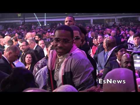 AB, Tank, Rapper Yella Beezy Right After Spence Vs Garcia EsNews Boxing