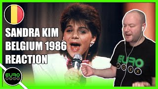 🇧🇪 BELGIUM EUROVISION 1986 REACTION: Sandra Kim - 'J'aime La Vie' | ANDY REACTS!