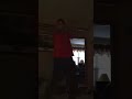 Ben getting his groove on